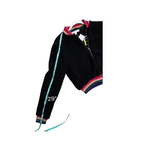 Spiritual Gangster SG Faux Furry Bomber Jacket - Picture 8 of 8